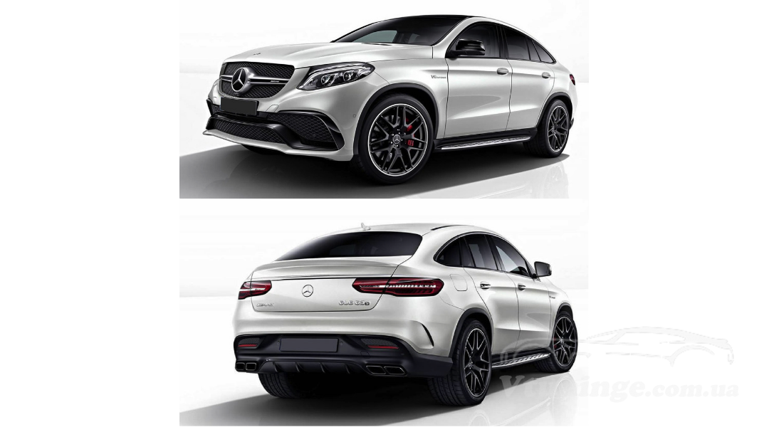 Комплект обвеса GLE63 Coupe AMG для Mercedes GLE Coupe W292